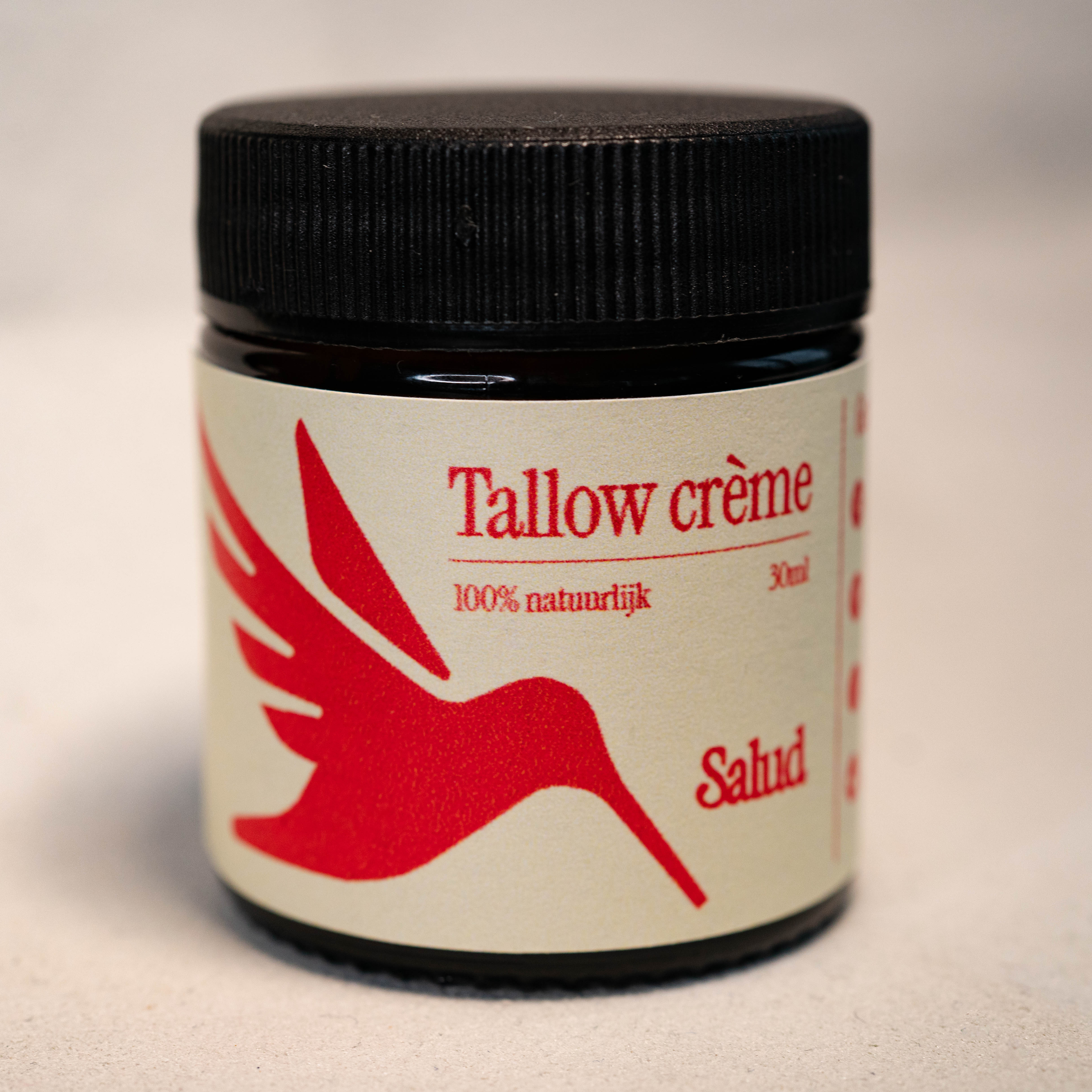 Tallow creme salud potje kolibrie rood
